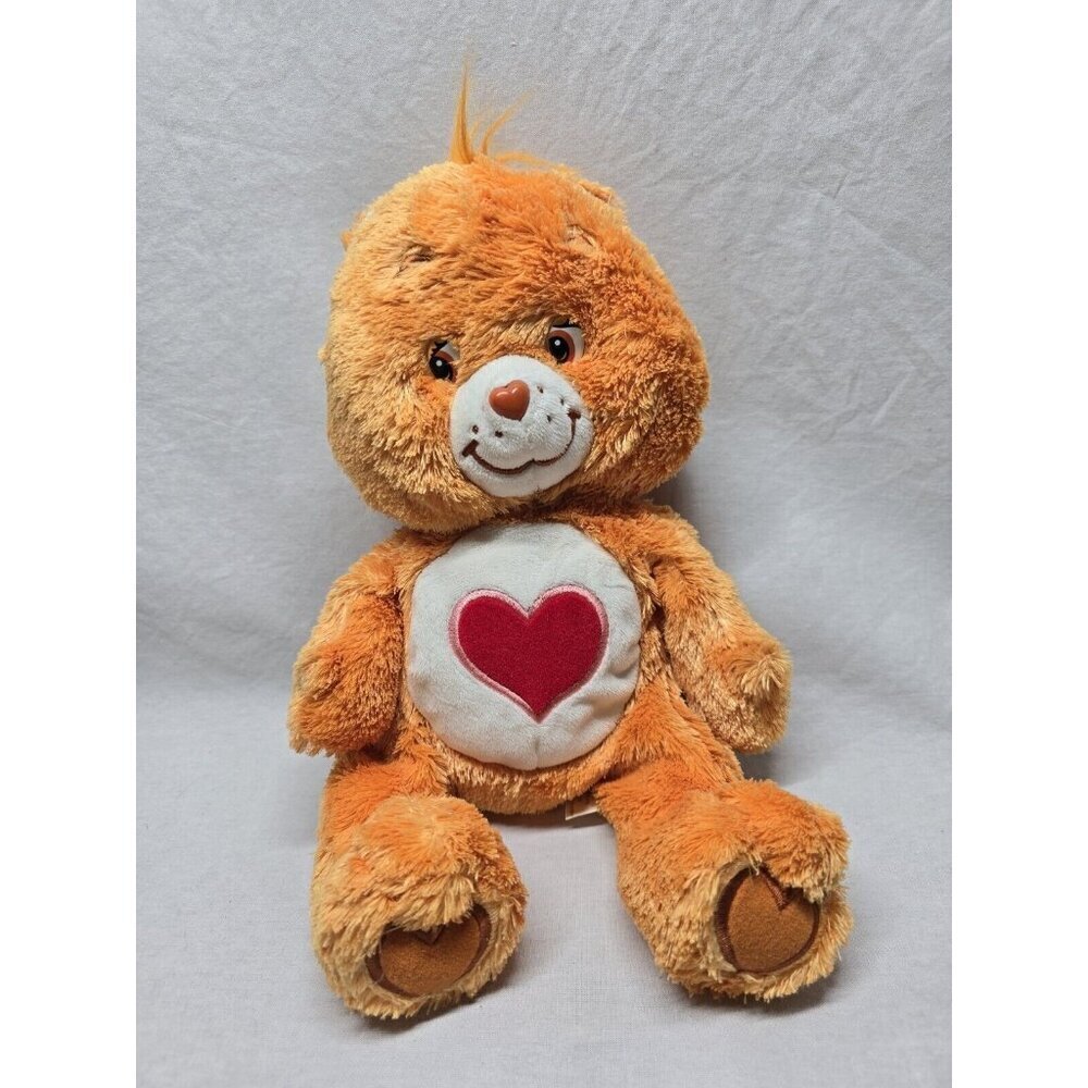2006 Care Bears Fluffy & Floppy 12” Tenderheart Bear